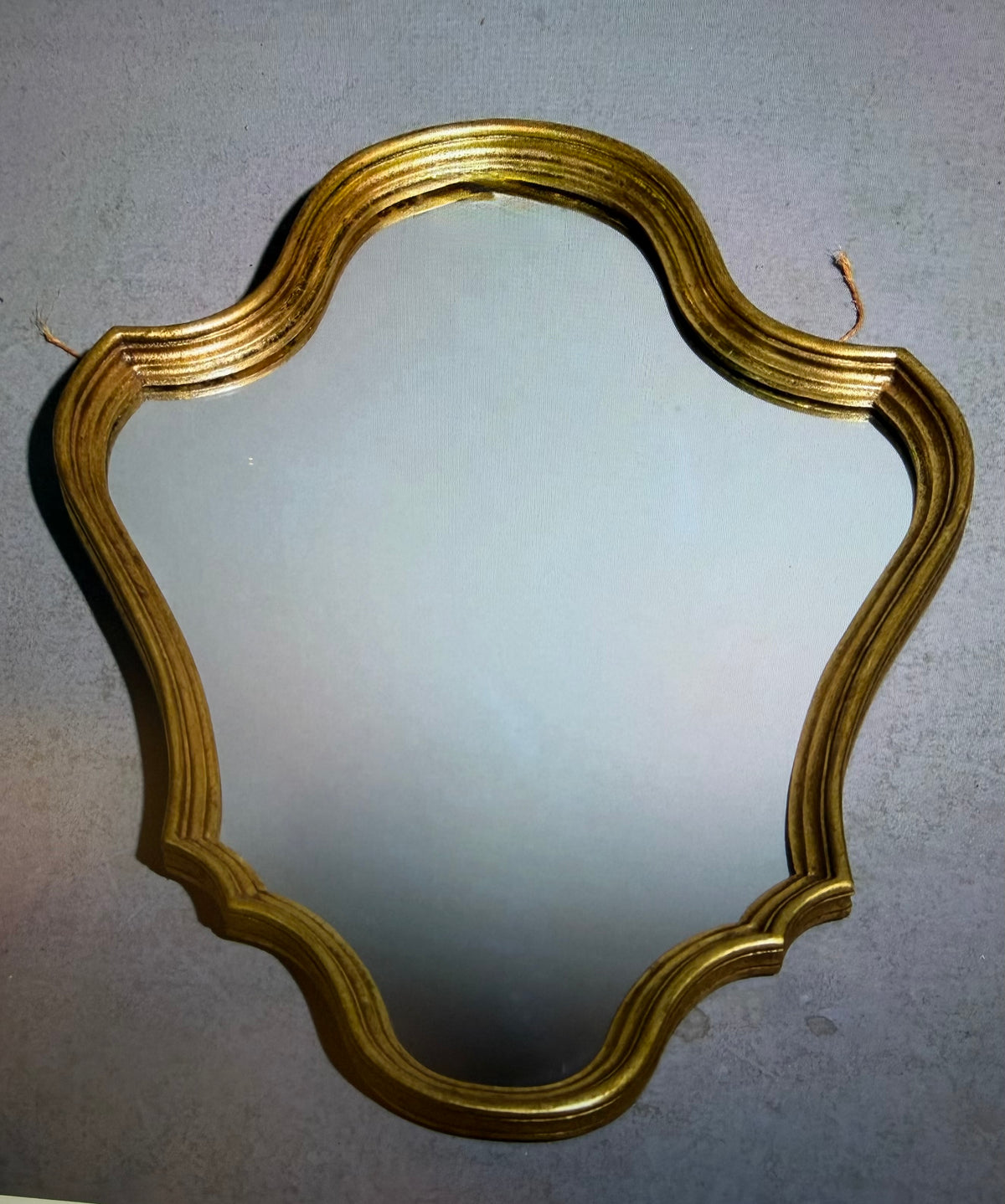 Sm French Gold Mirror 29x20"