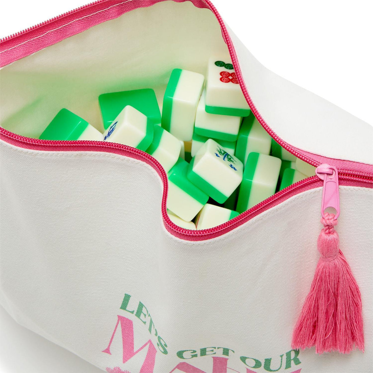 Mahjong Storage and Accessory Pouch, Assorted 2 Designs