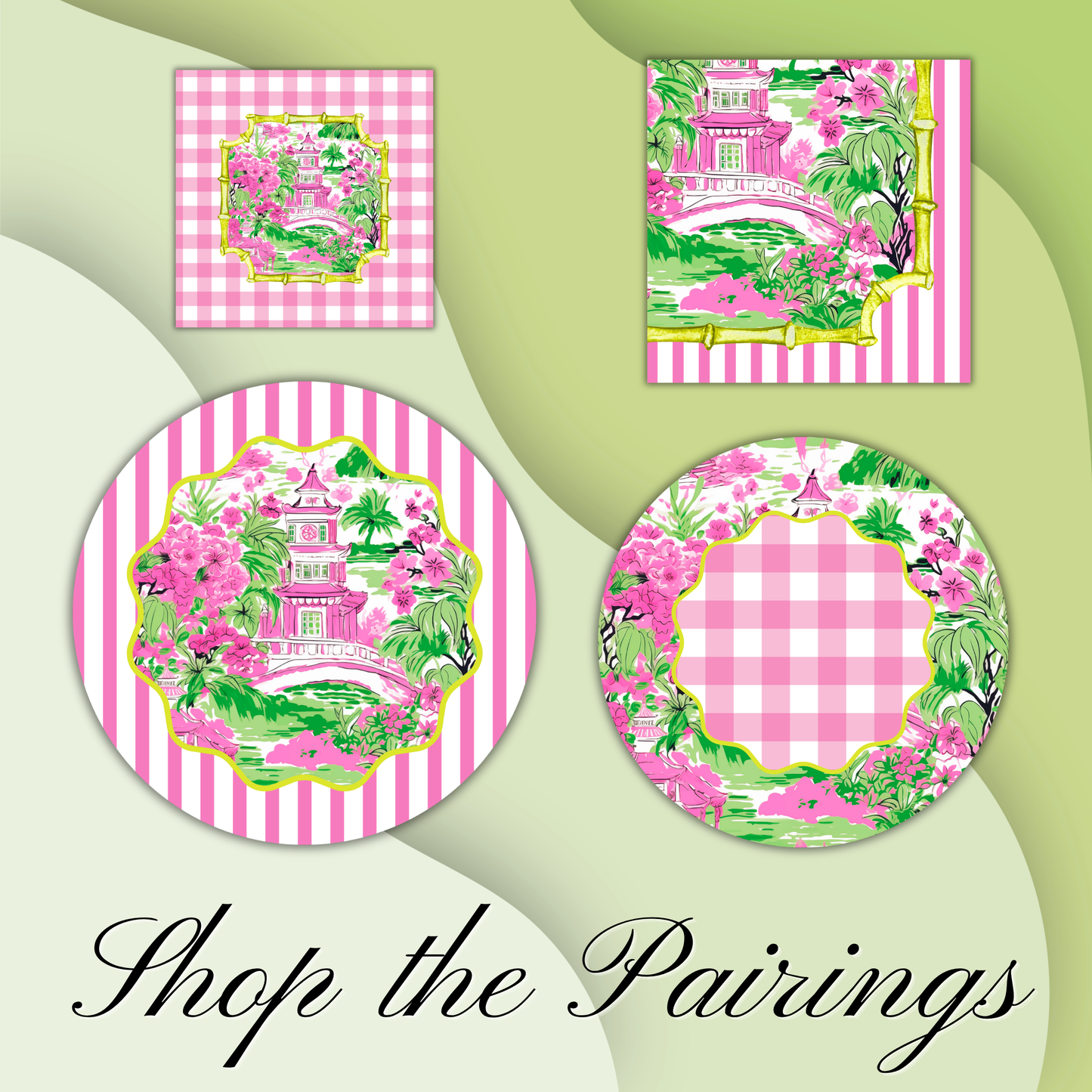 Mahjong 24ct Cocktail Napkin Separates (3ply)