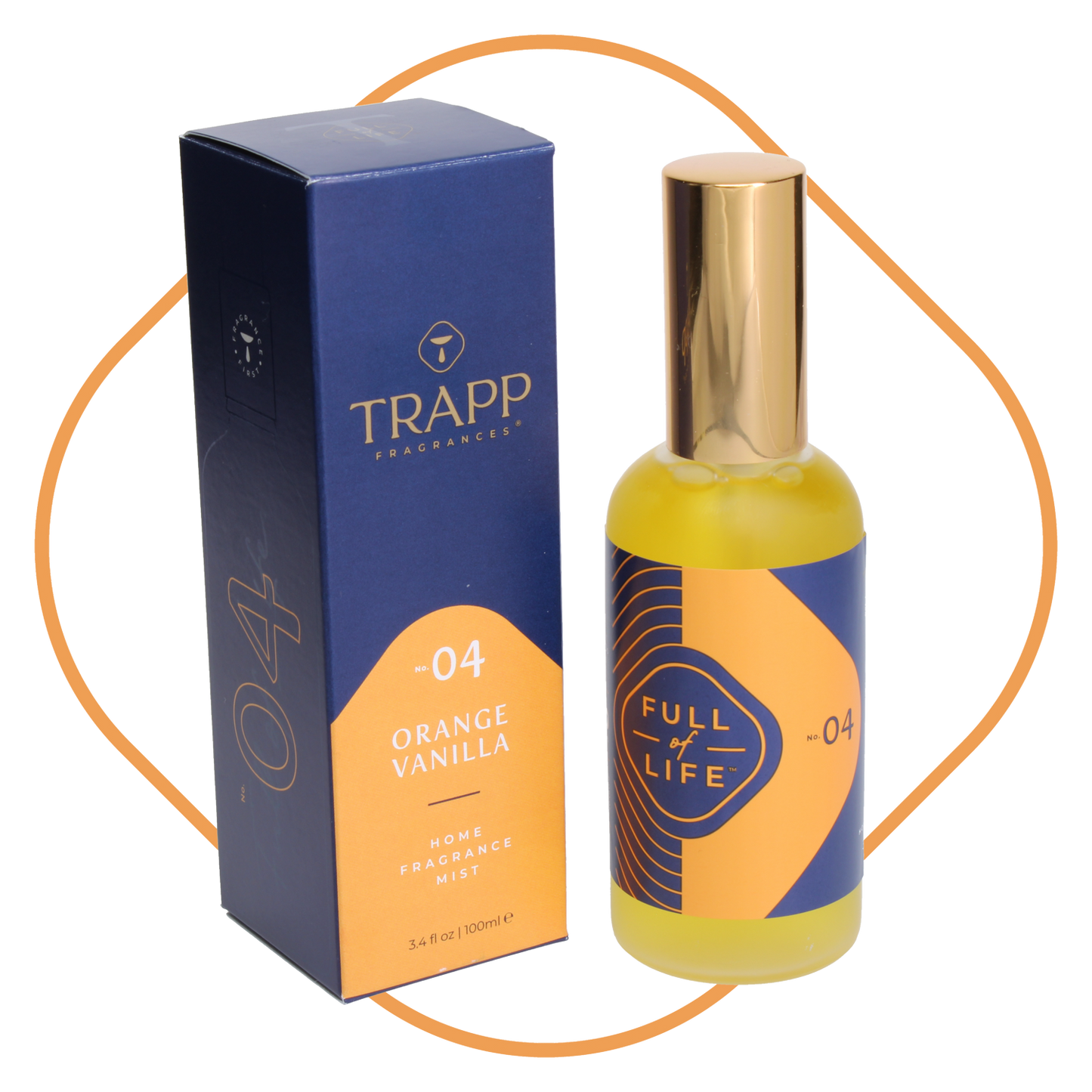 No. 04 Orange Vanilla 3.4 oz. Fragrance Mist