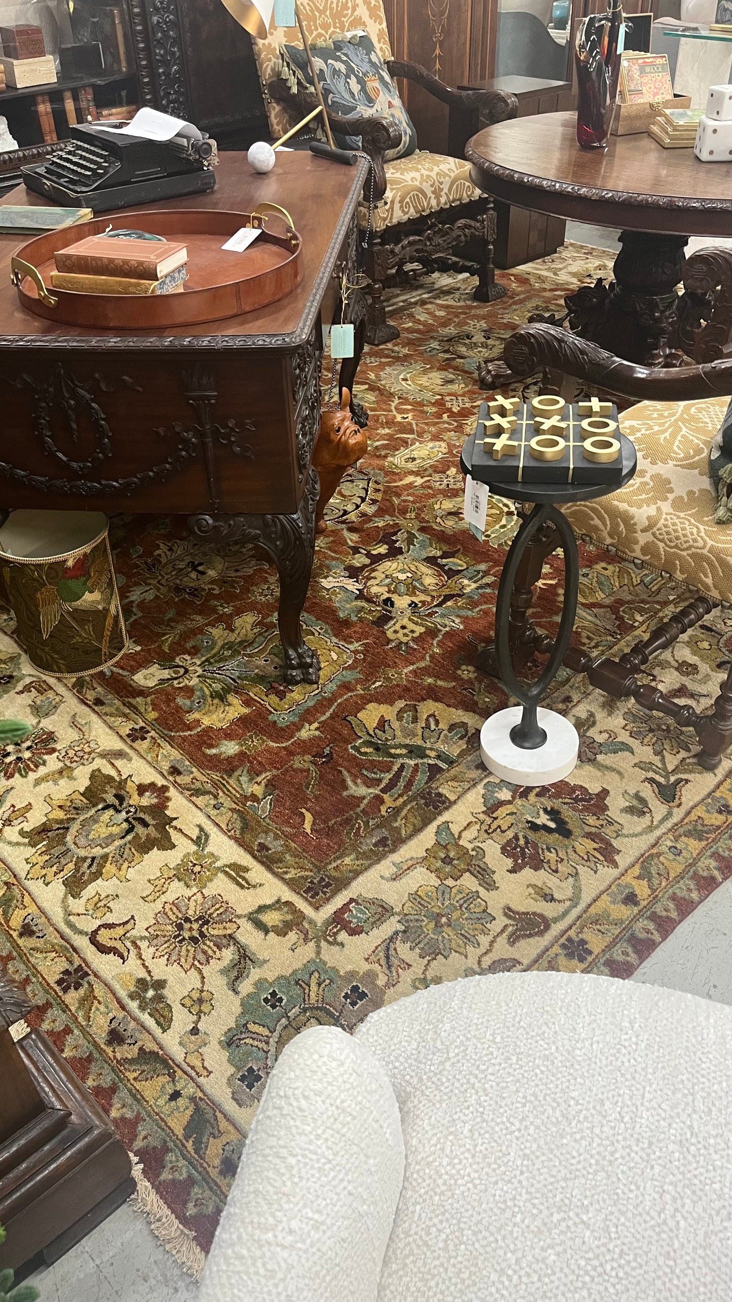 Vintage Wool 9x12 Rug