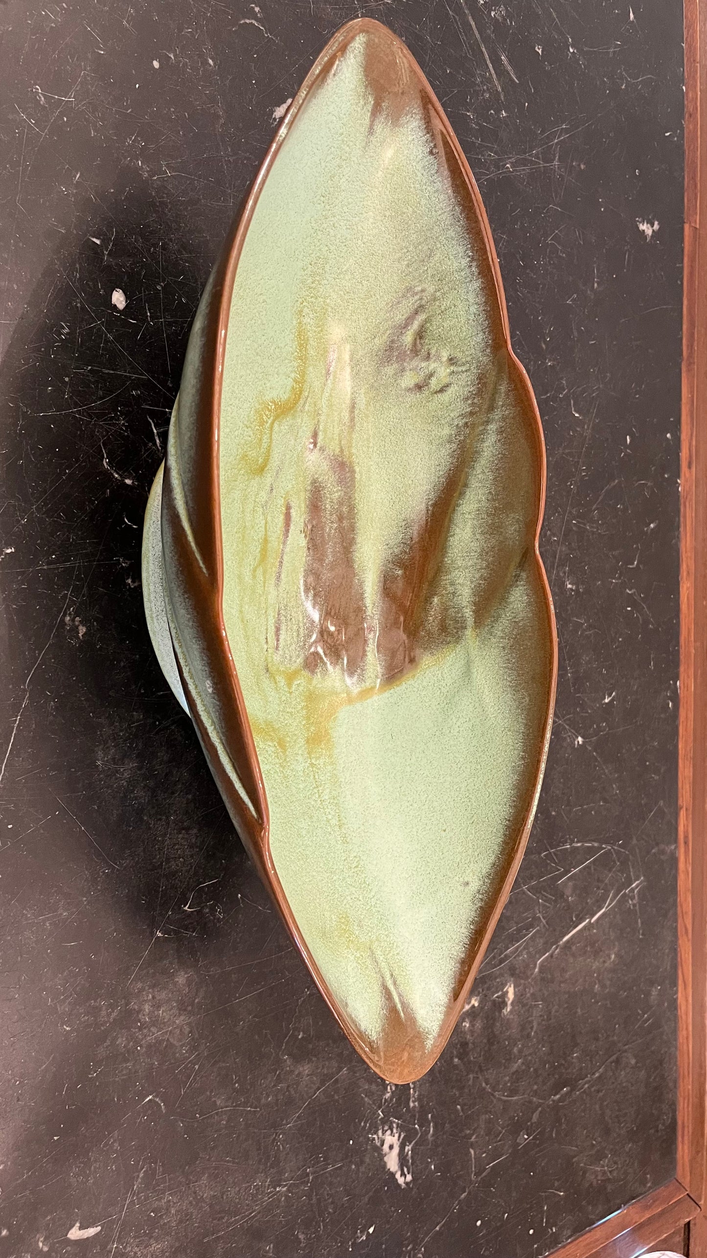 Frankoma Bowl 17.5x7x5h