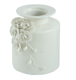 Ceramic Orchid Vase 9"h