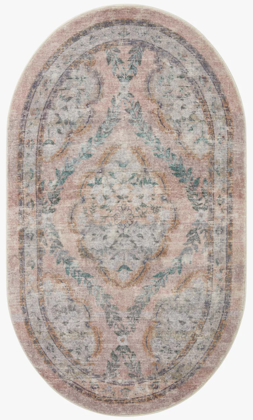 Chateau Blush Oval 2' 3" x 3' 9"
