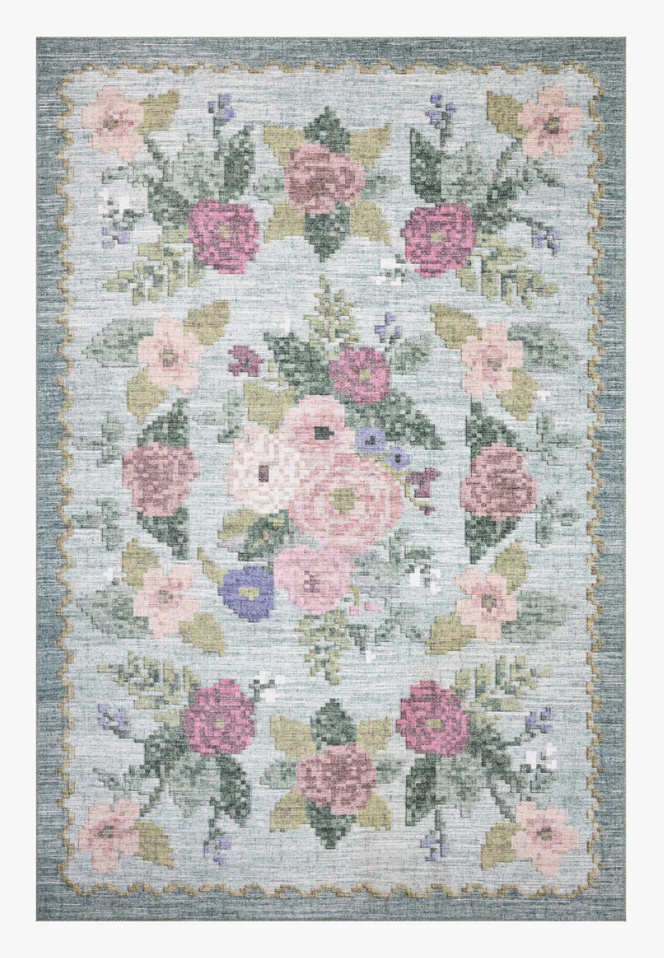 Antique Rose Sky 5' x 7' 6"