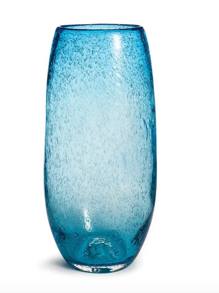 Claire Vase Light Blue 15"h