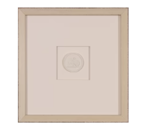 Framed Intaglio 13x14"