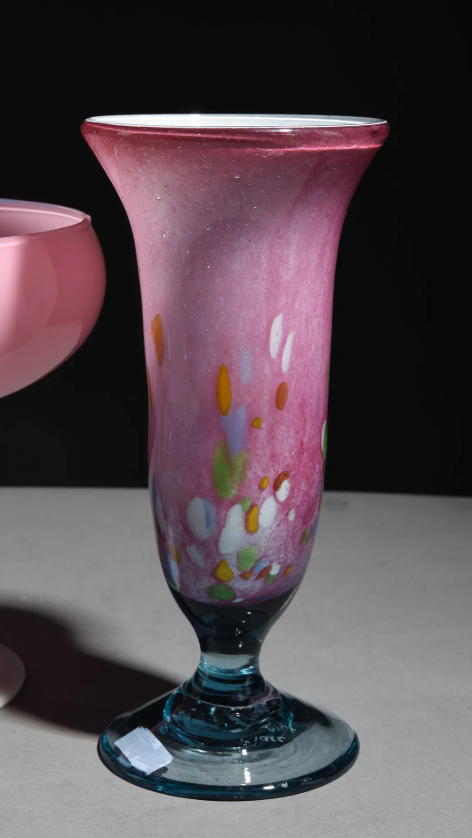 Hand Blown Glass Vase