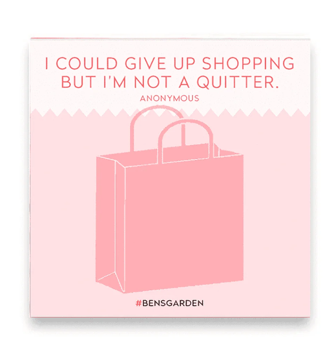Shopping Sticky Notes 3x3"