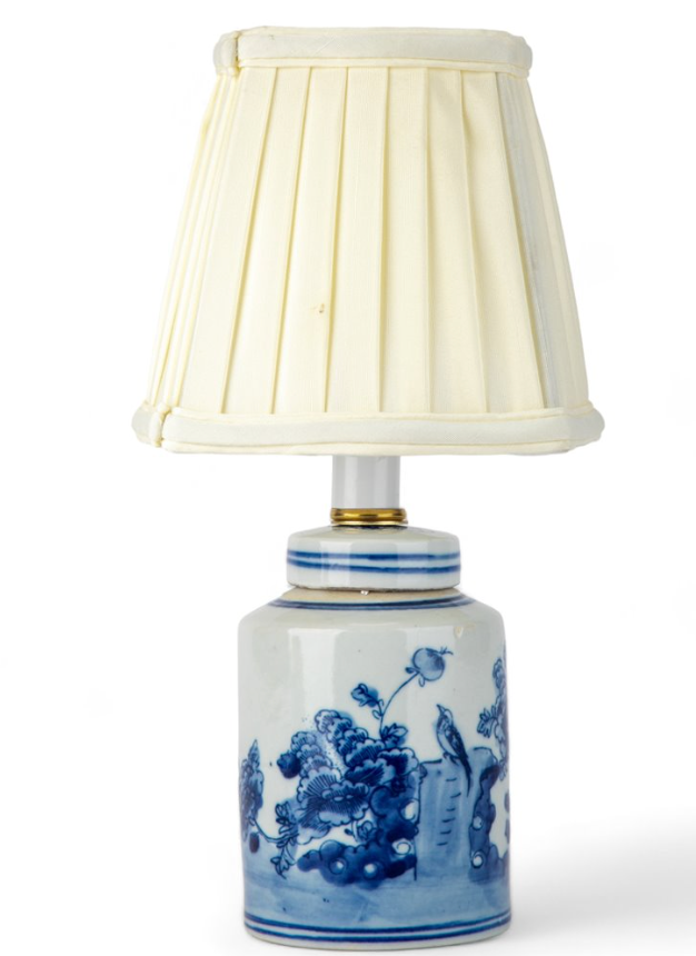 Lidded Jar Flower Mini Lamp