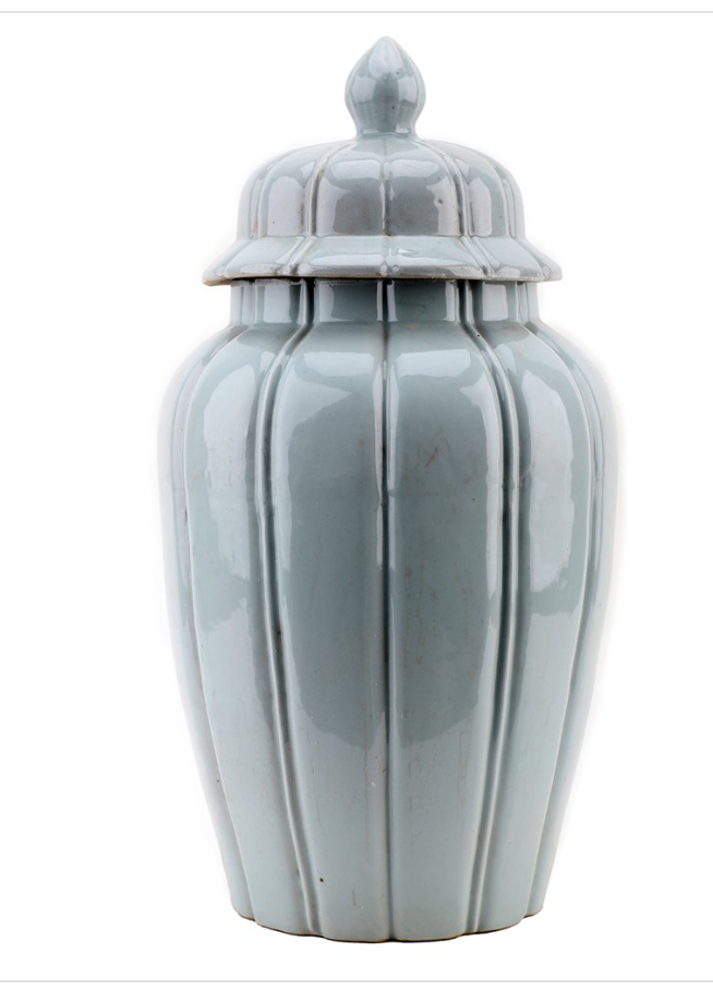 Celadon Jar 20"h