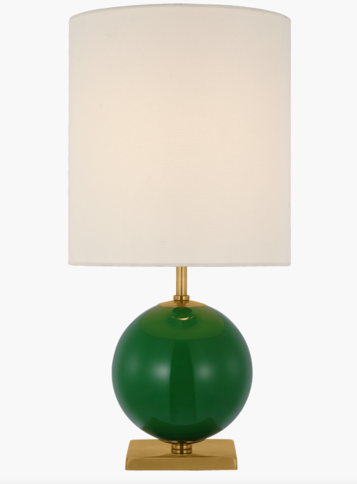 Elsie Sm Green Table Lamp 20.5"h