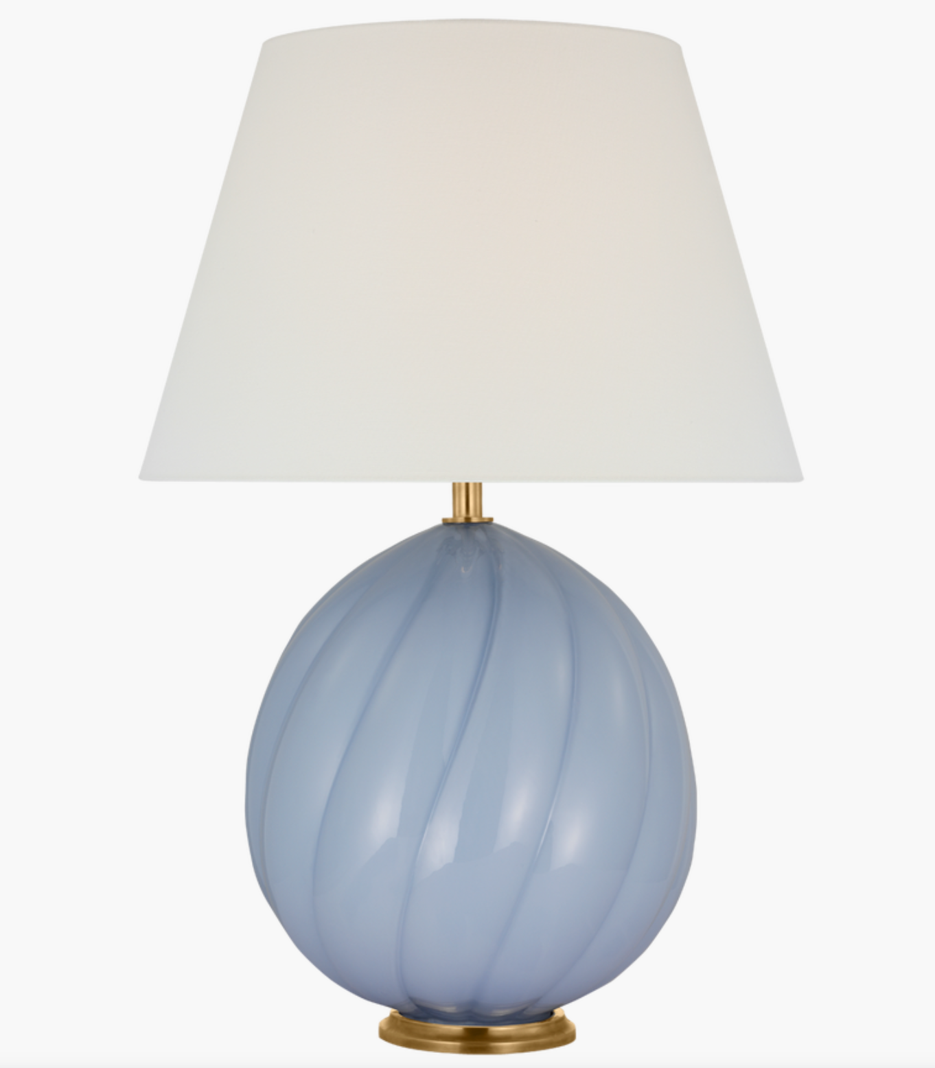 Talia Med Table Lamp in Blue 29.25" h