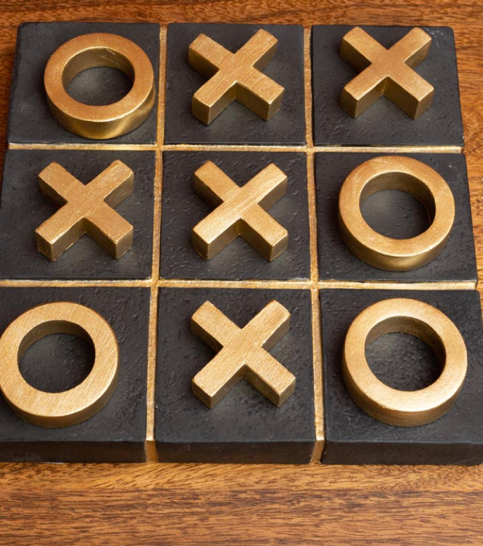 Golden Tic Tac Toe