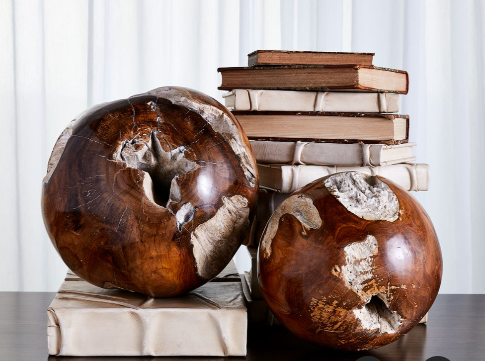 Teak Rounds Set/2