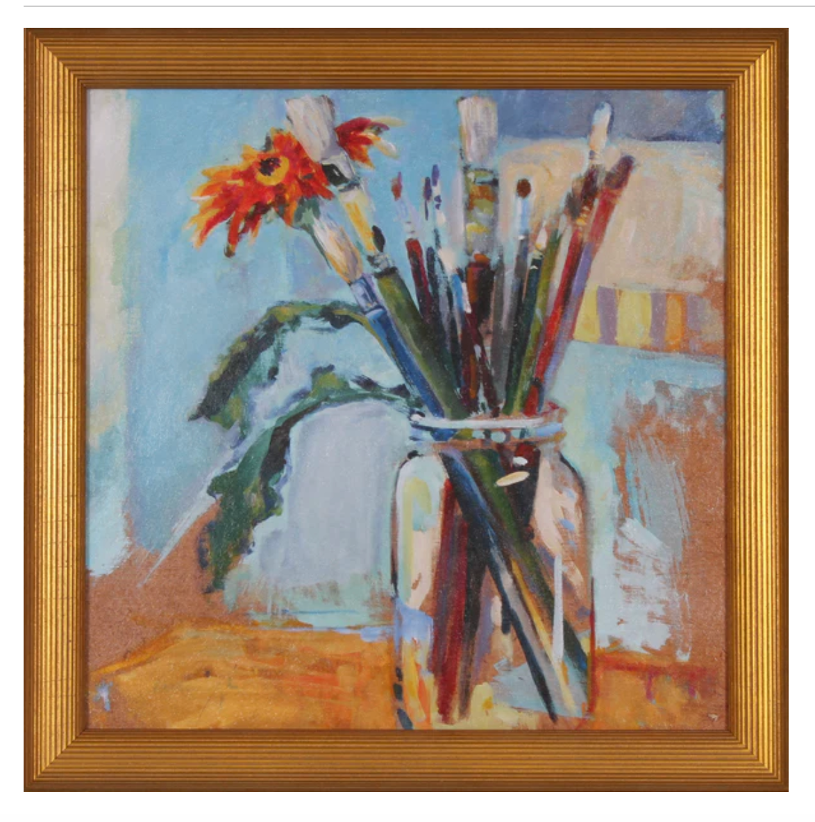 A Jar of Sunshine 15x15"