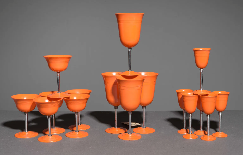 16pc Nu Dawn Cordial Stemware c.1930