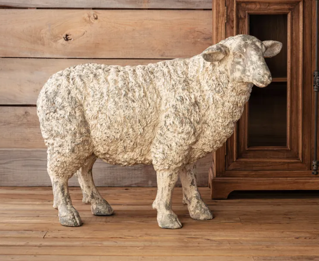 Grand Mouton Statue 42.5x18.9x31.5"h