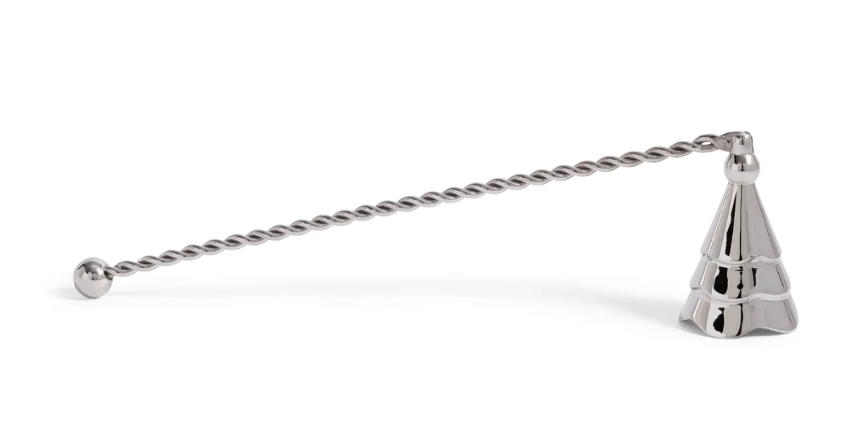 Wave Tree Candle Snuffer - Nickel