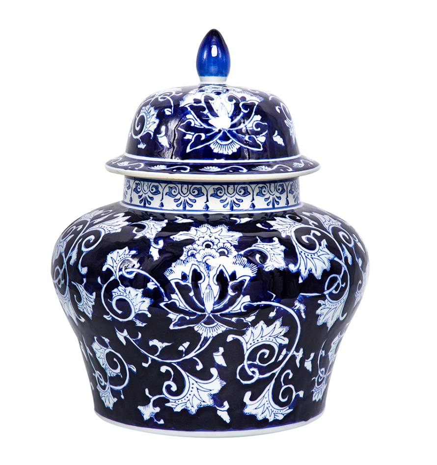 Aline Ginger Jar 14x14x7"h