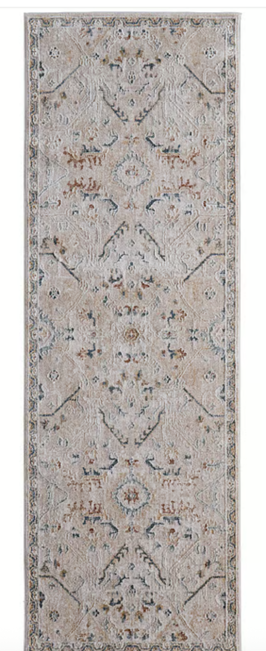 Pasha Beige/Blue #4 2'6"x7'3