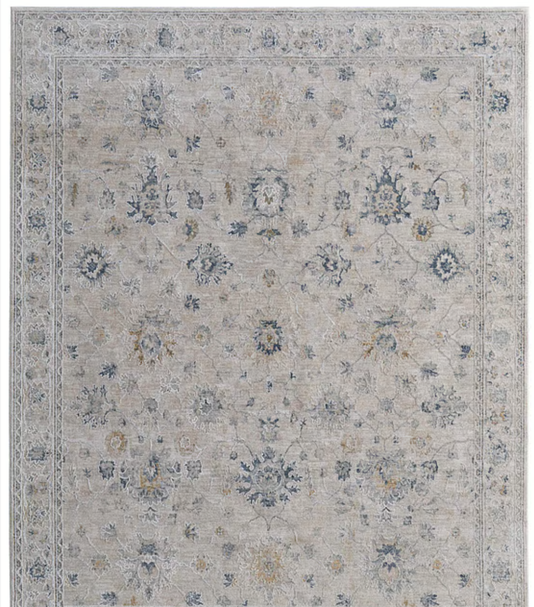 Pasha Beige/Blue #3 2'x3'