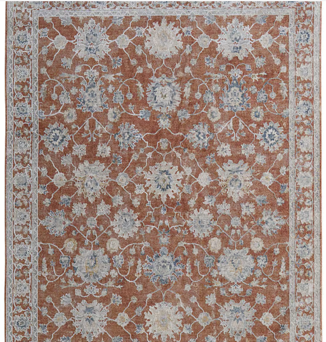 Pasha Terracotta/Ivory 2'x3'