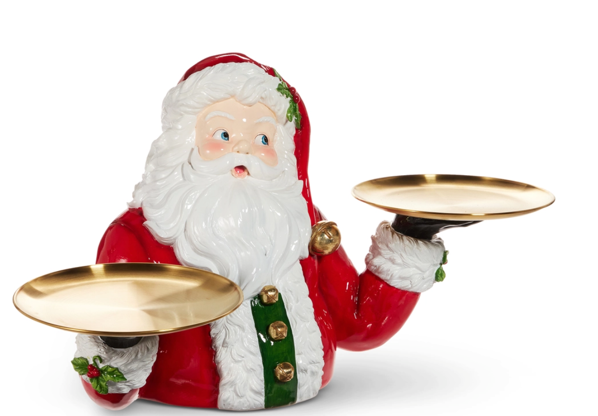 Table Top Santa Butler 28.755"h