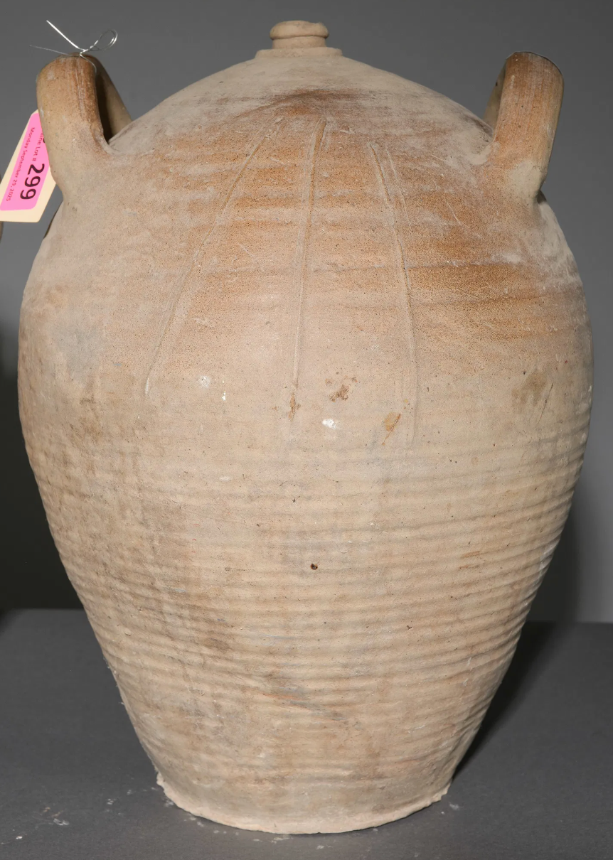 French Large Crock 18"h