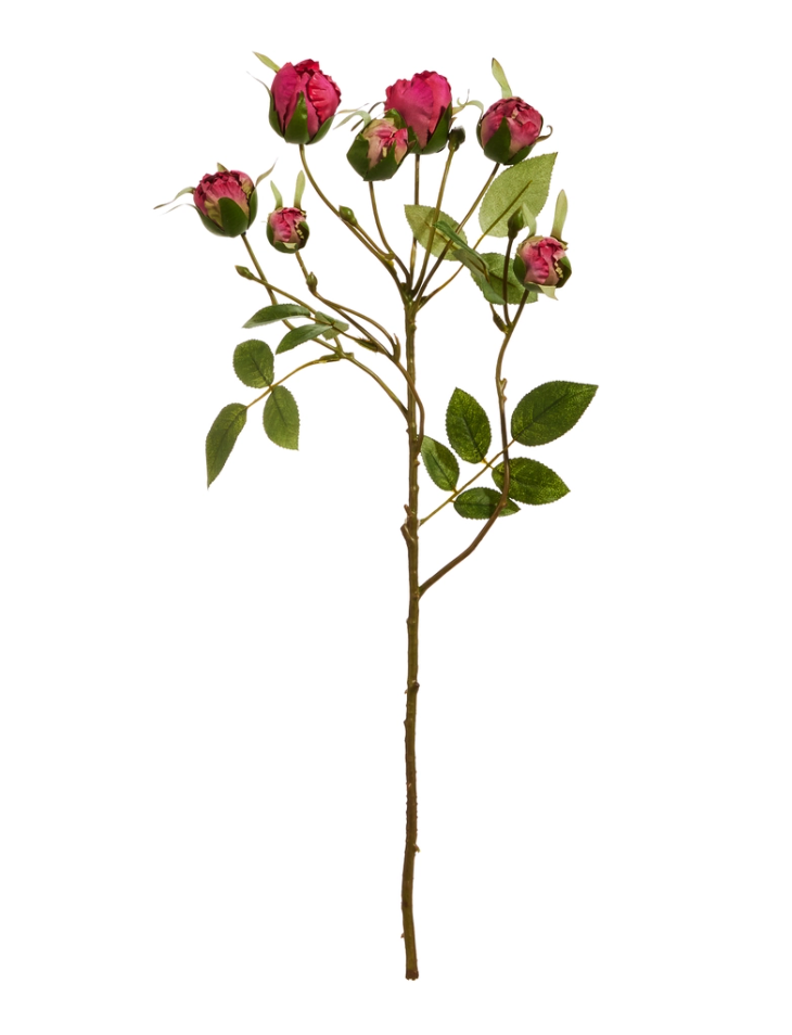 Pink Rose Spray 20.5"h