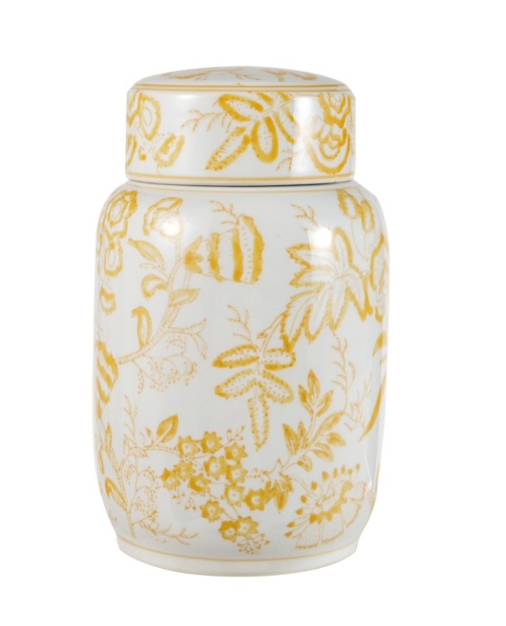 Round Stoneware Jar 9"h