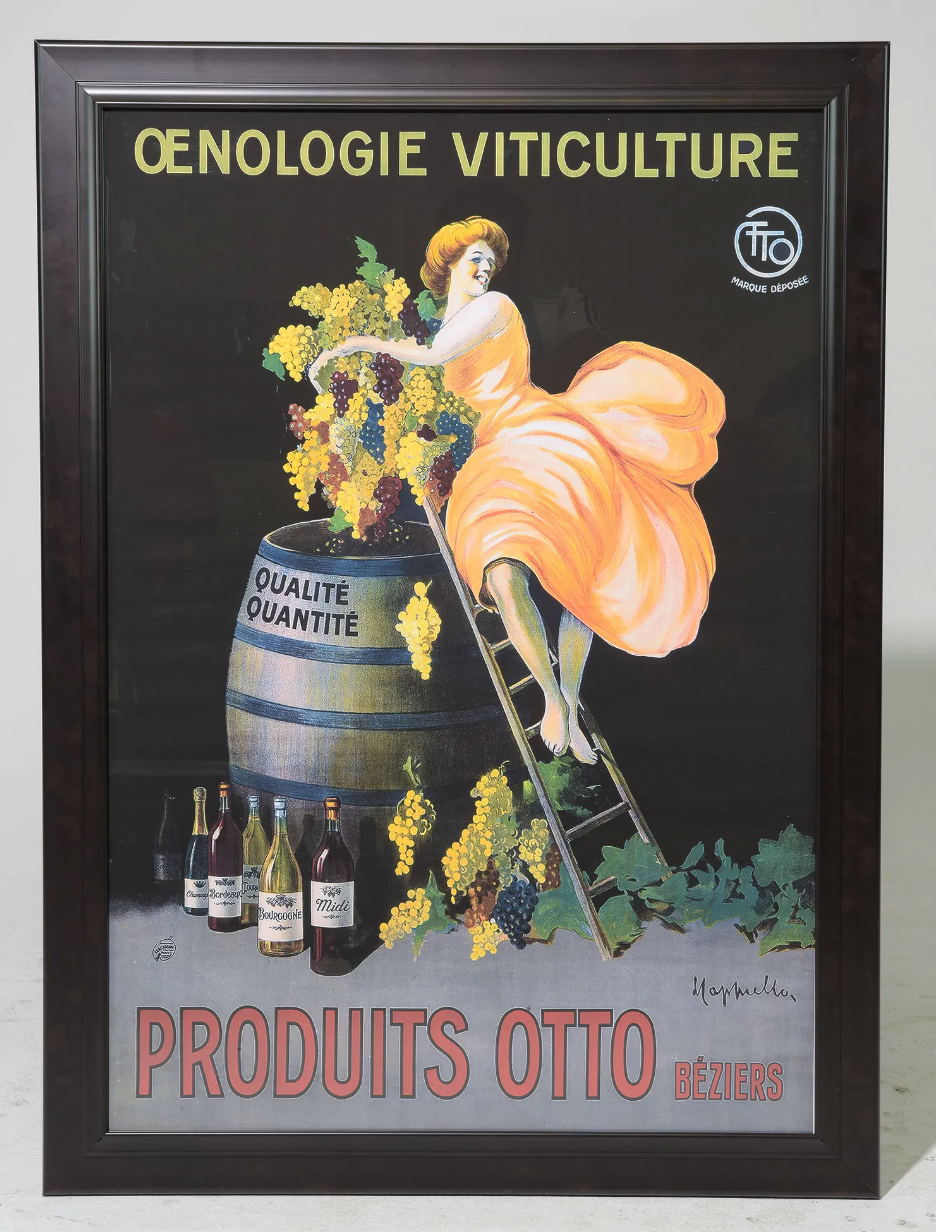 Oenologie Viticulture Poster 33x45"h