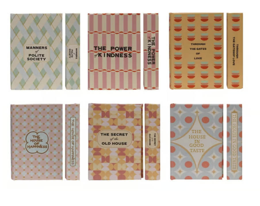 Canvas "Book" Box 5.25"