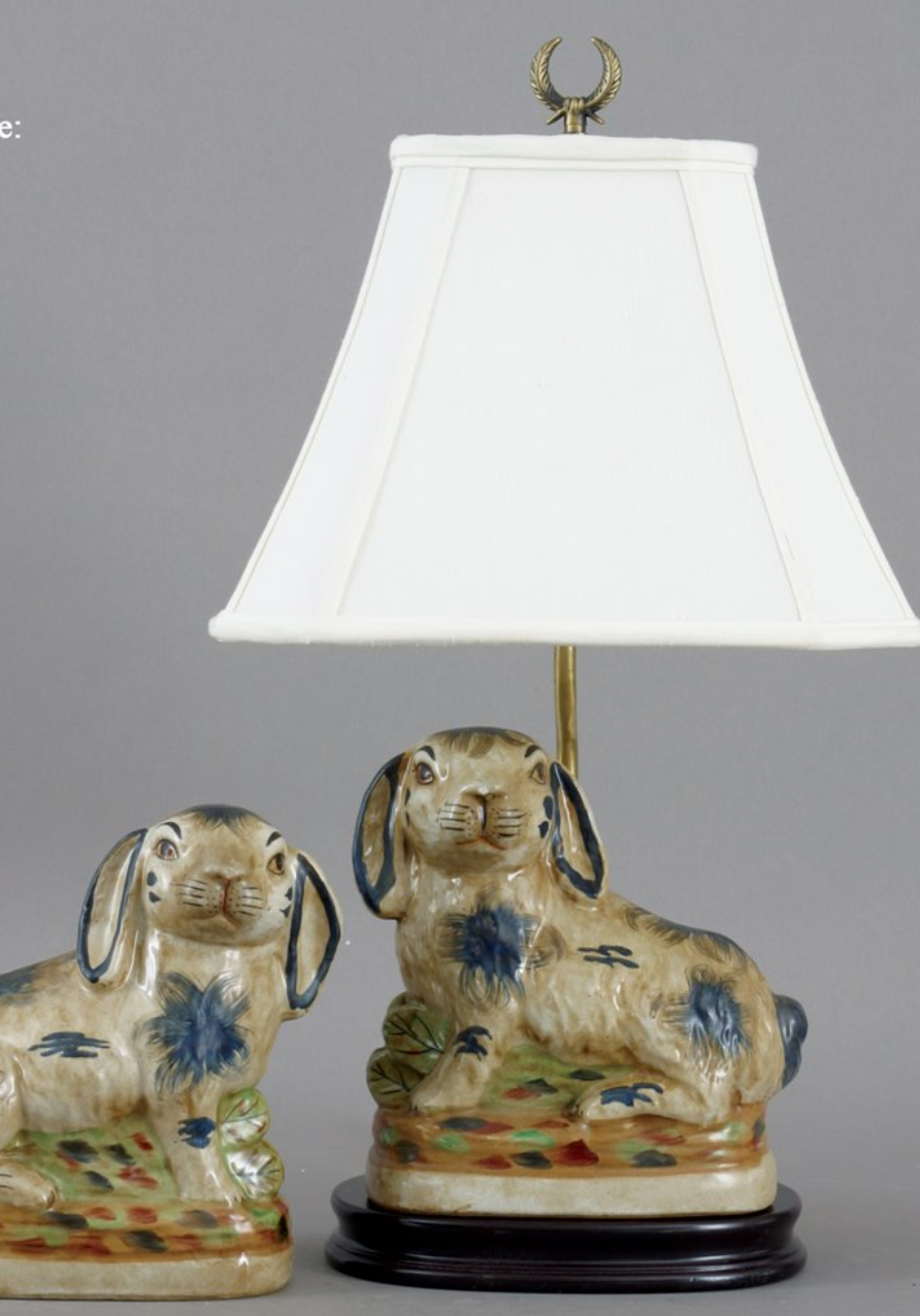 Adjustable Wood Oval Display Lamp 22-25"h