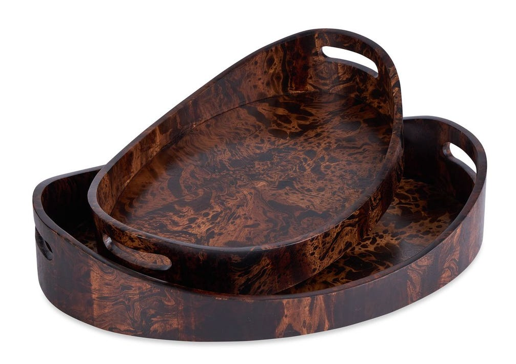 Nesting Regent Trays Set/2