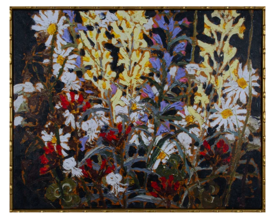 Wildflowers Canvas 41x33"h