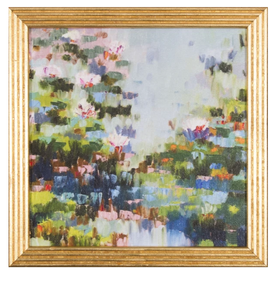 Lillies 9x9"h