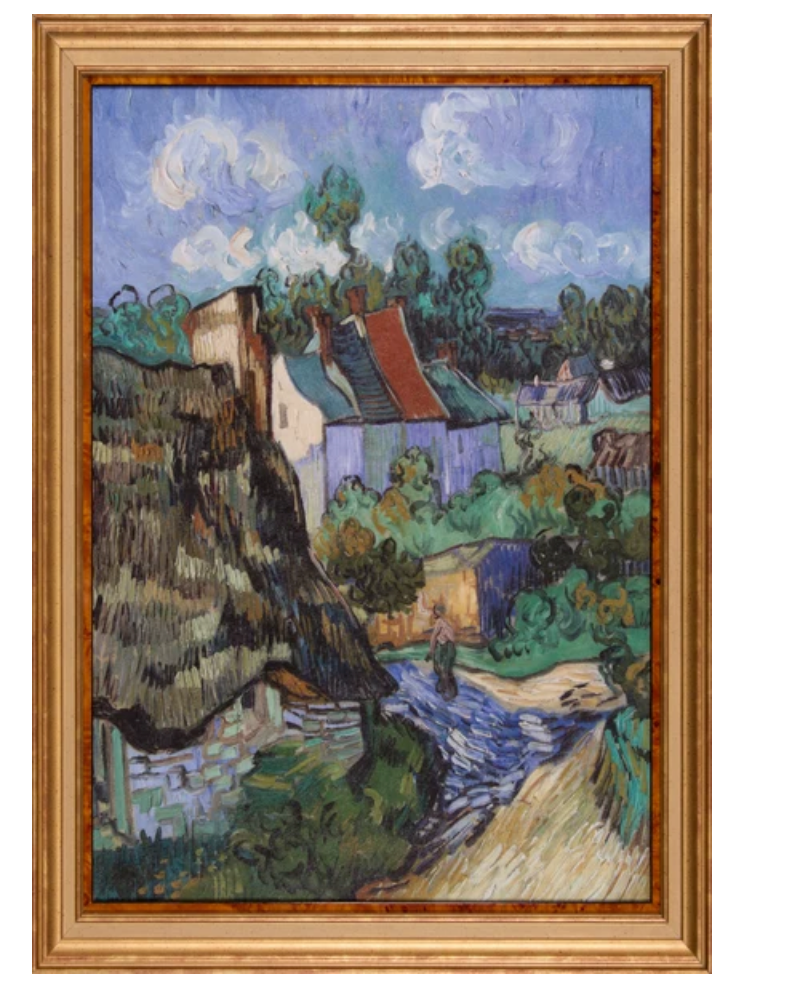 House of Auvers 22x26"h