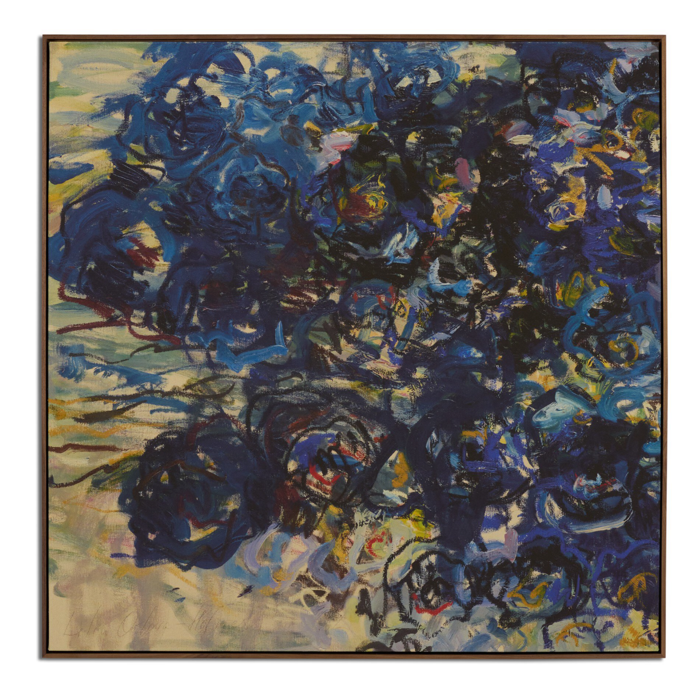 Blue Flowers by Lilia Orlova-Holmes