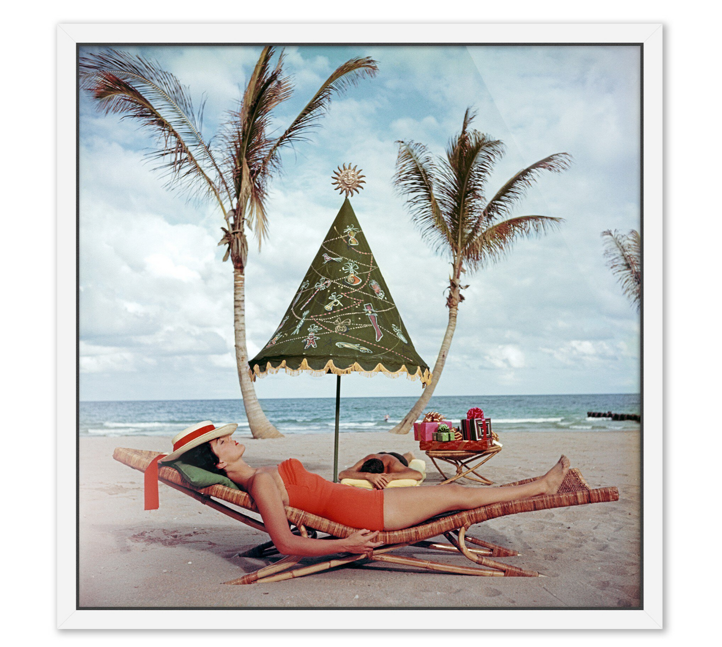 Palm Beach Idyll by Slim Aarons 24x24
