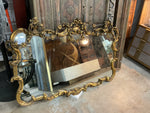Antique French Wide Mirror 65x44.5h