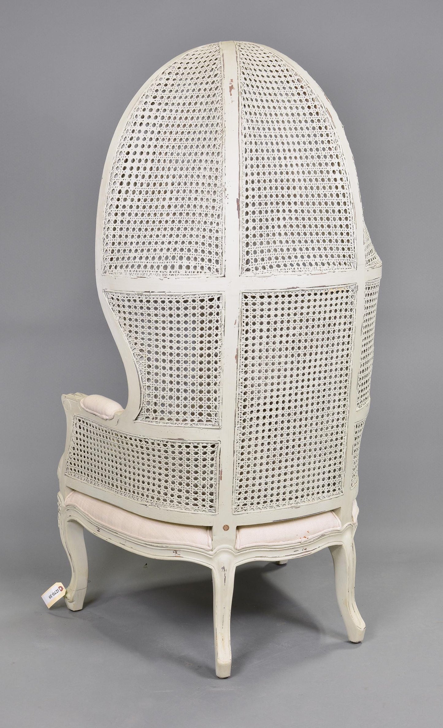 Cane Balloon Chair 29x28x60h