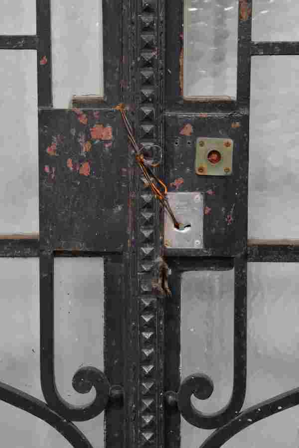 Tall Iron Door Set #1 48x114h