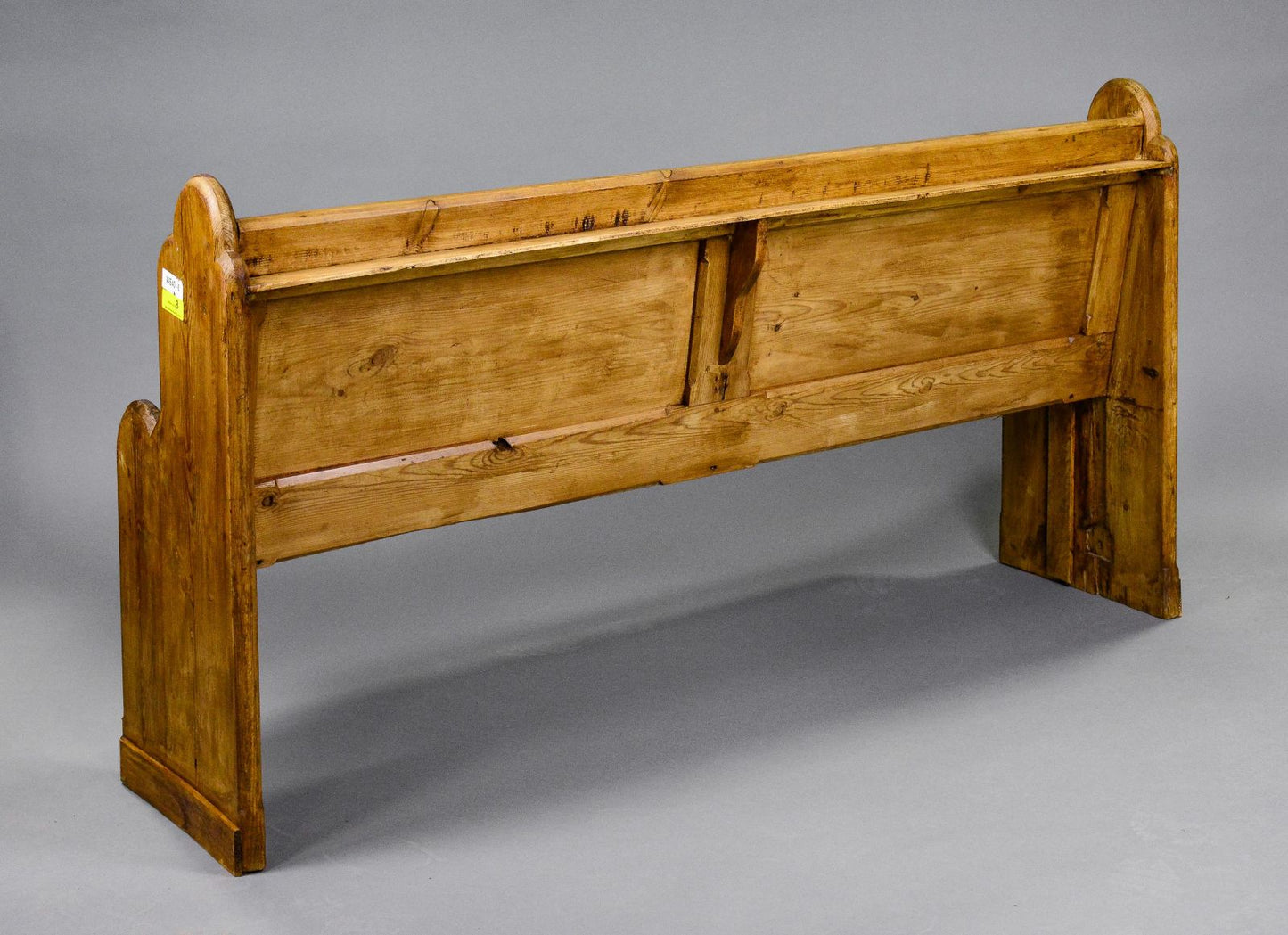 Brit. Pine Pew/Bench 65x20x34h