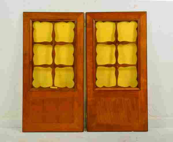 PAIR French Cab Doors 22x42h