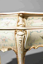 Painted Marble Chest 57x23x35h