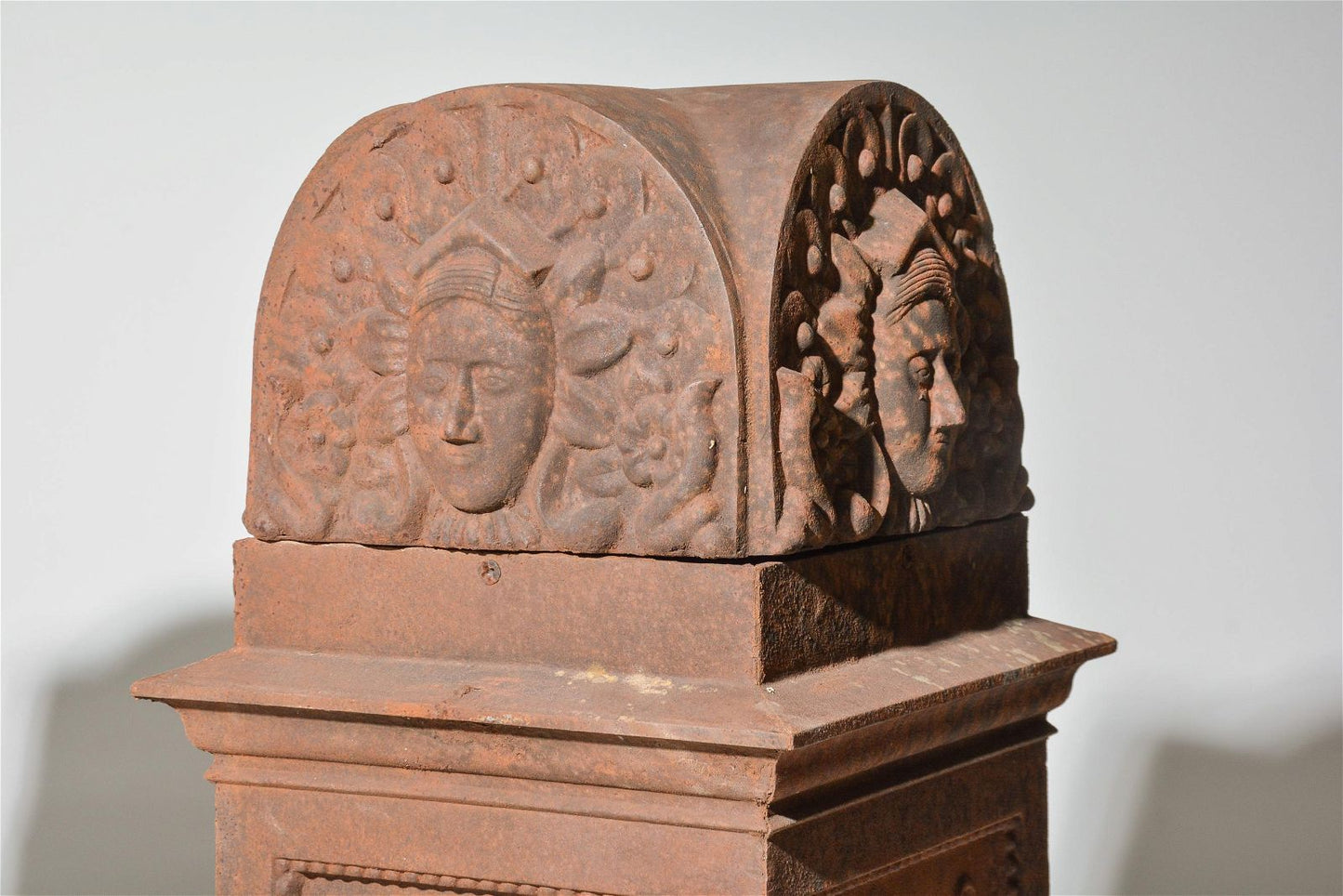 Ital. Cast Iron Fountain 18x18x60h