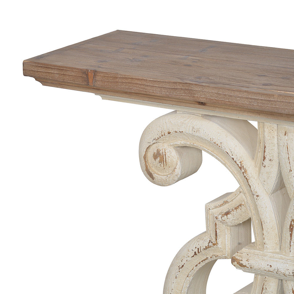 Scroll Console Table 43x14x35h