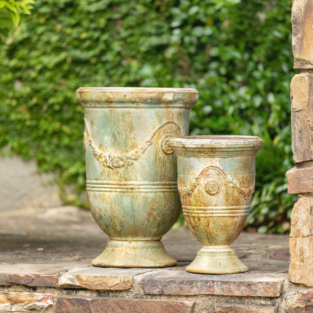 garden plant pots sale Riviera Metal Pots