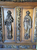 Baroque Era Carved Cabinet 81h64w28d